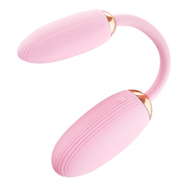 MizzZee - Joyful Dual Vibrating Egg Wireless Remote Control (Chargeable - Pink) MizzZee - Joyful Dual Vibrating Egg Wireless Remote Control (Chargeable - Pink)